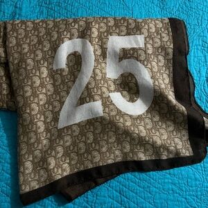 Dior long scarf
